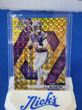 2025 Panini Mosaic JJ McCarthy Reactive Yellow