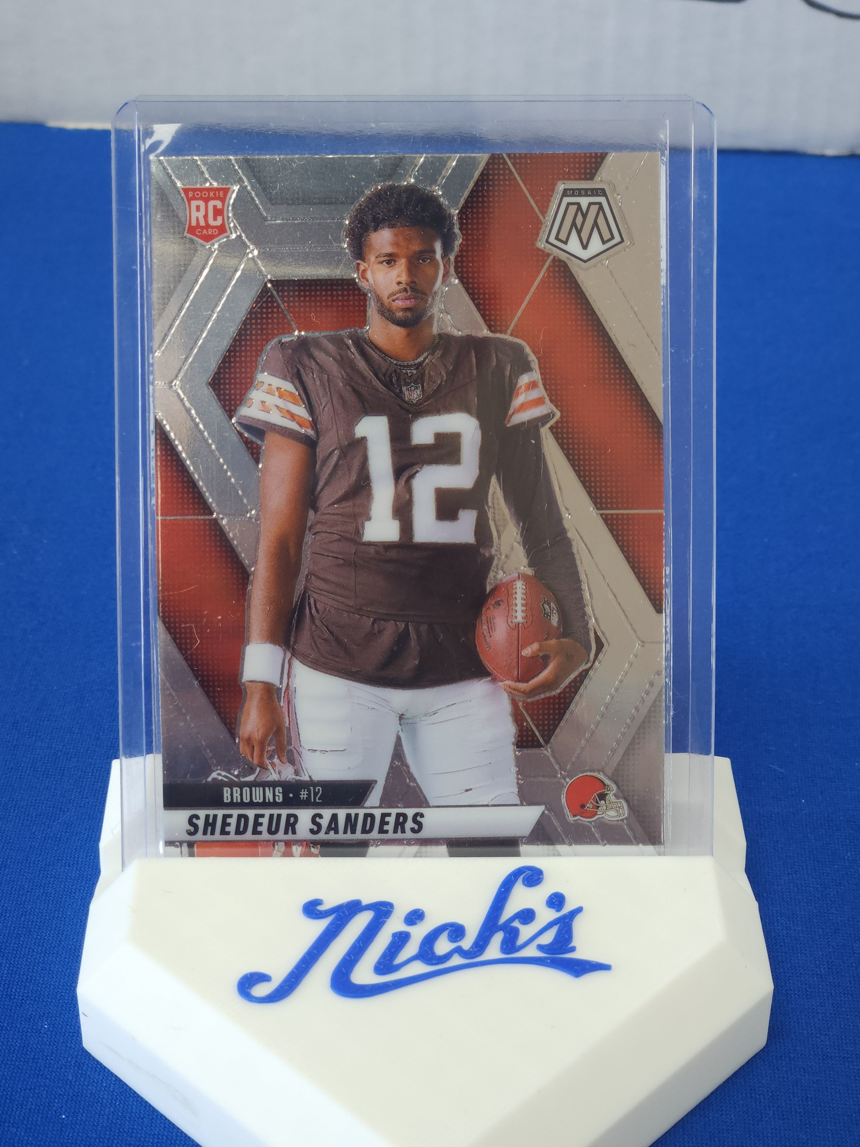 2025 Panini Mosaic Shadeur Sanders RC Image Variation