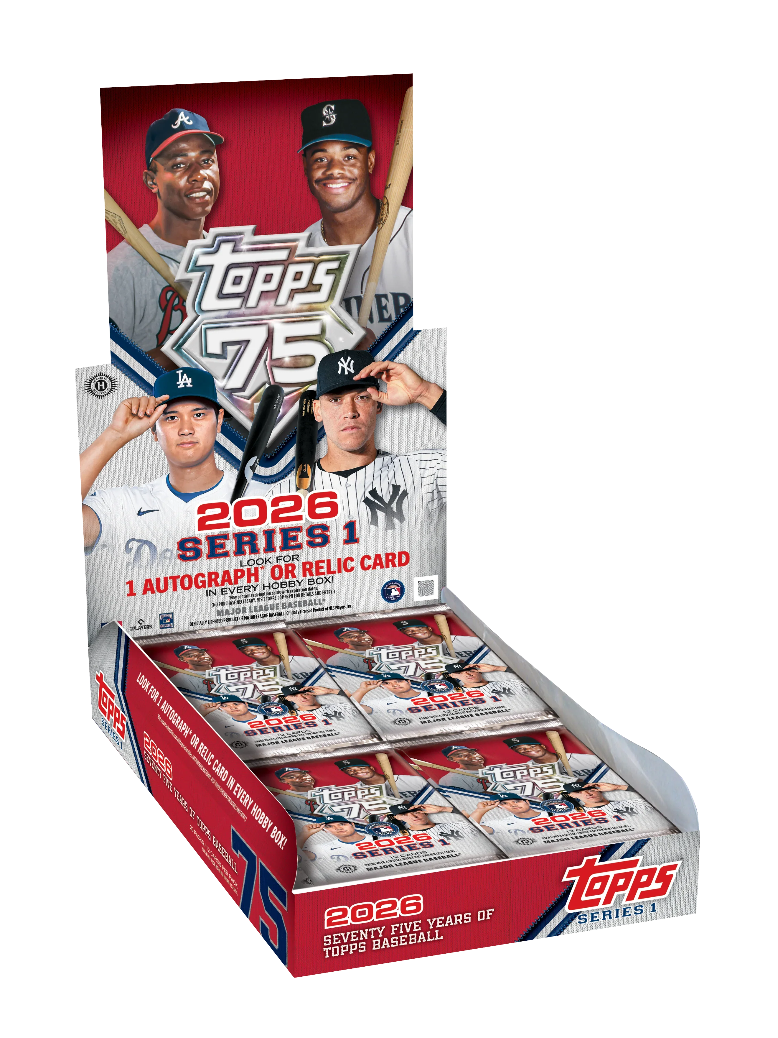 2026 Topps Series 1 MLB Baseball Hobby Box