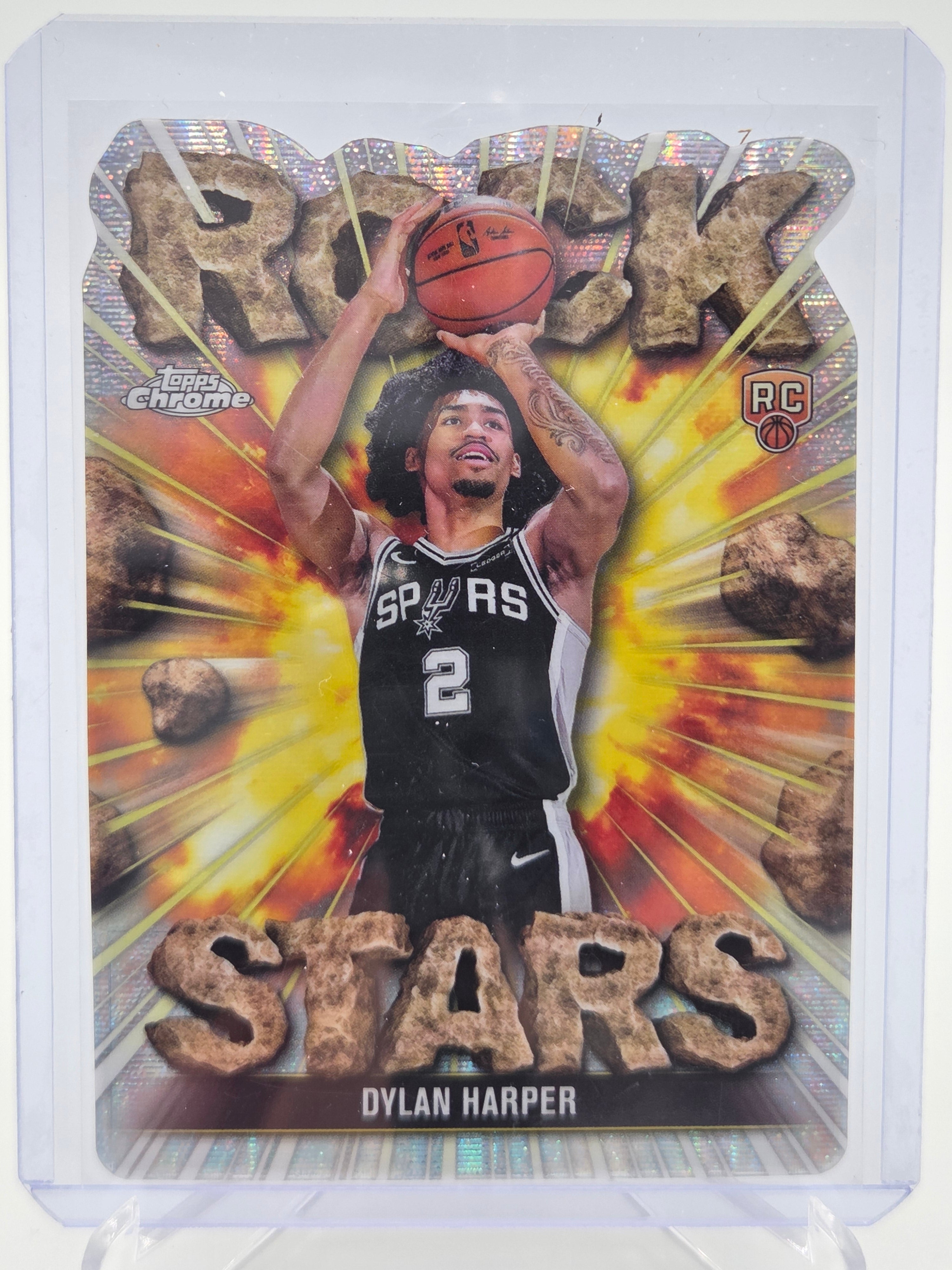 2025-26 Topps Chrome Dylan Harper Rookie Rock Stars RS-17