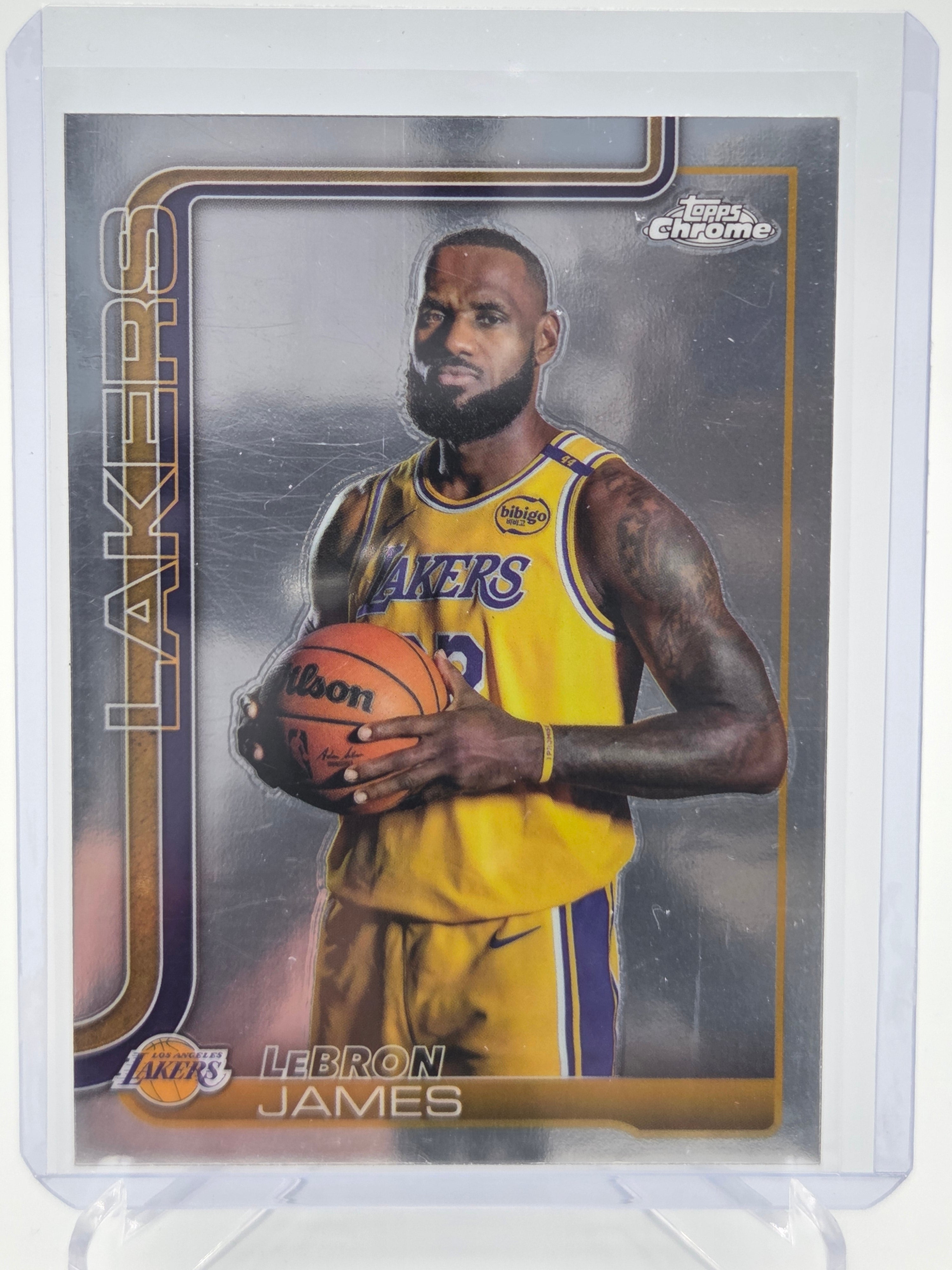 2025-26 Topps Chrome LeBron James Image Variation SSP #127