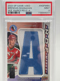 2023 Upper Deck SP Game Used Brendan Shanahan HOF Marks #15/35 PSA 9