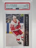 2021-22 Upper Deck Series 2 Lucas Raymond Young Guns PSA 10