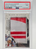 2023 Upper Deck Black Diamond Steve Yzerman Team Logo Jumbo PSA 9