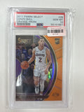 2017 Select Lonzo Ball Orange Prizm RC /75 PSA 10