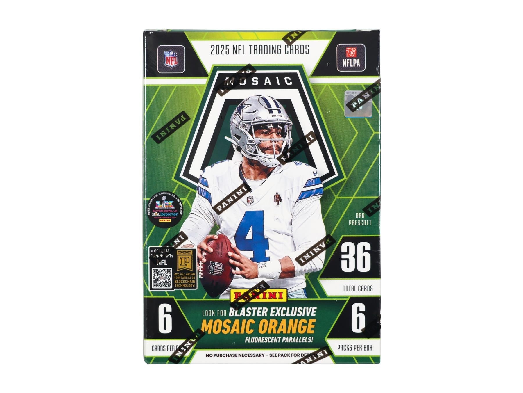 2025 Panini Mosaic NFL Football Blaster Box