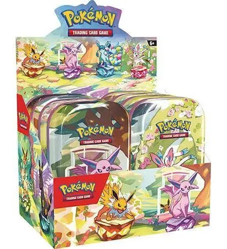 Pokemon Prismatic Evolutions Mini Tin