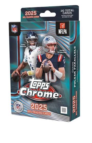 2025 Topps Chrome Football Hanger