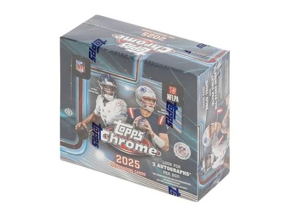 2025 Topps Chrome Football Jumbo