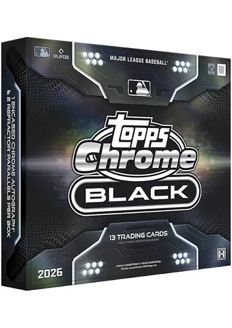 2026 Topps Chrome Black Baseball