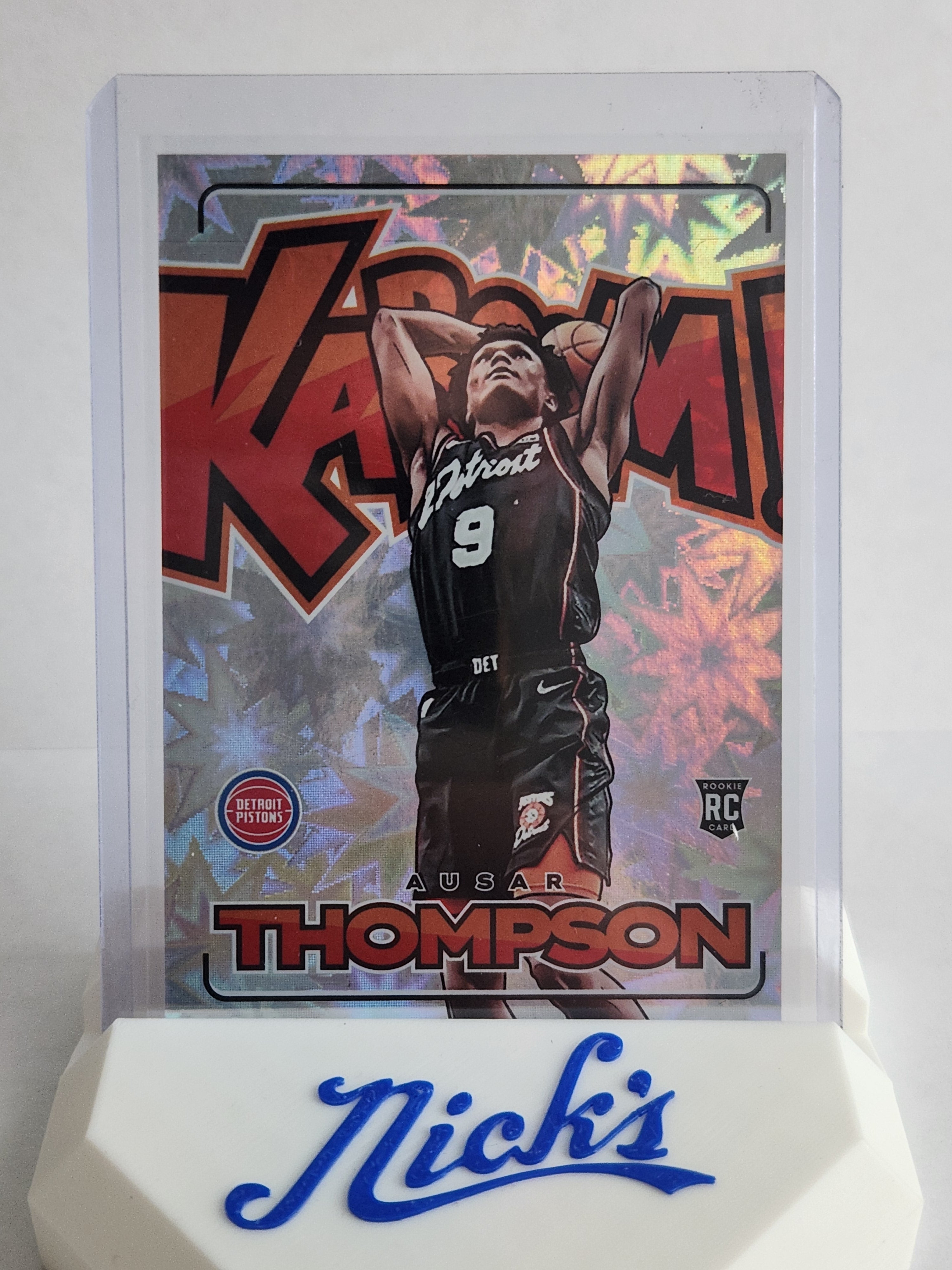 2023-24 Panini Crown Royale Ausar Thompson RC KABOOM!