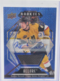 2022-23 Upper Deck Allure Kaedan Korczak Blue Line RPA #56/75