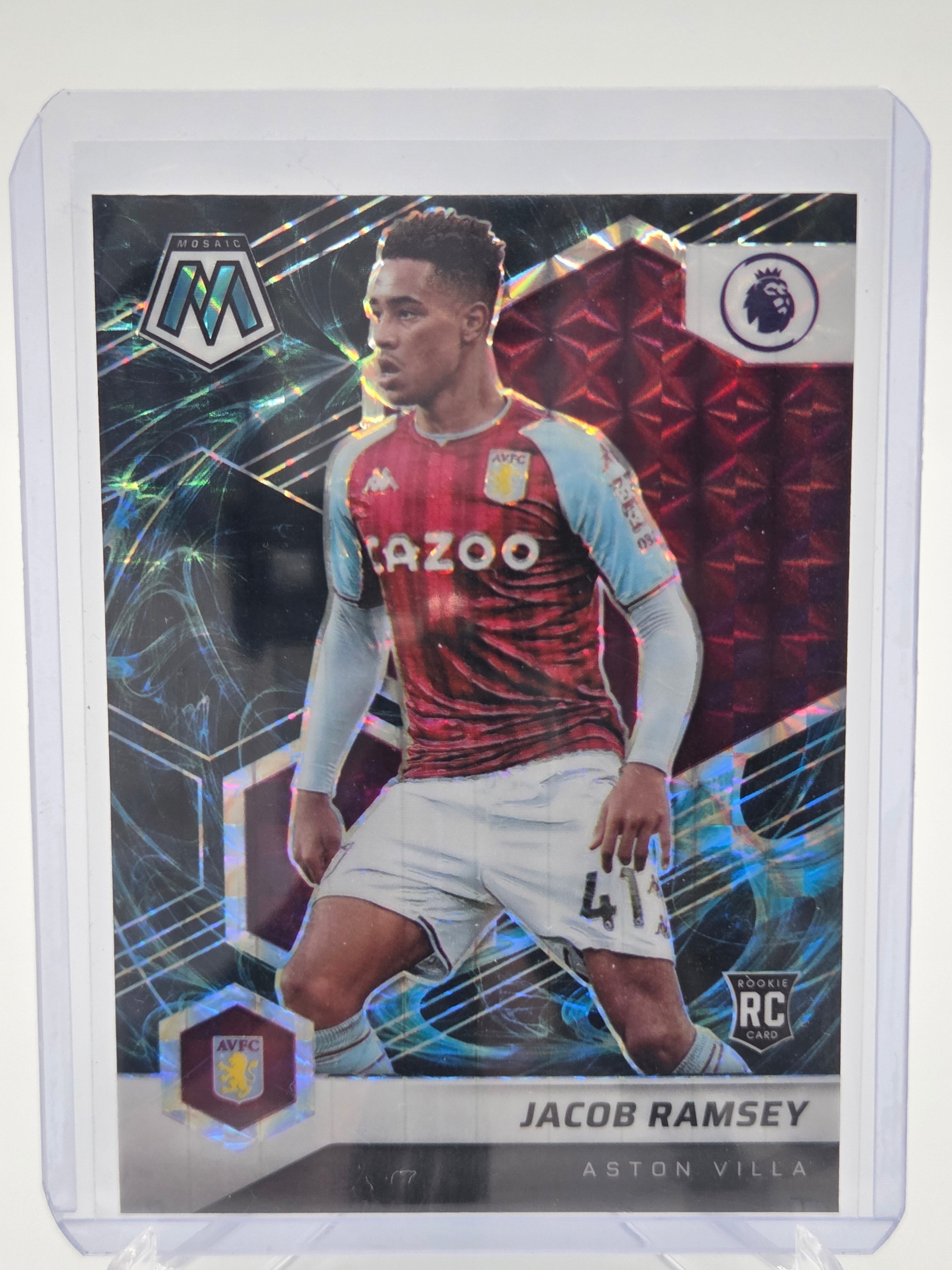 2021-22 Panini Mosaic Jacob Ramsey Mosaic Genesis RC