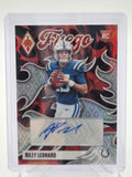 2025 Panini Phoenix Riley Leonard Fuego Auto RC