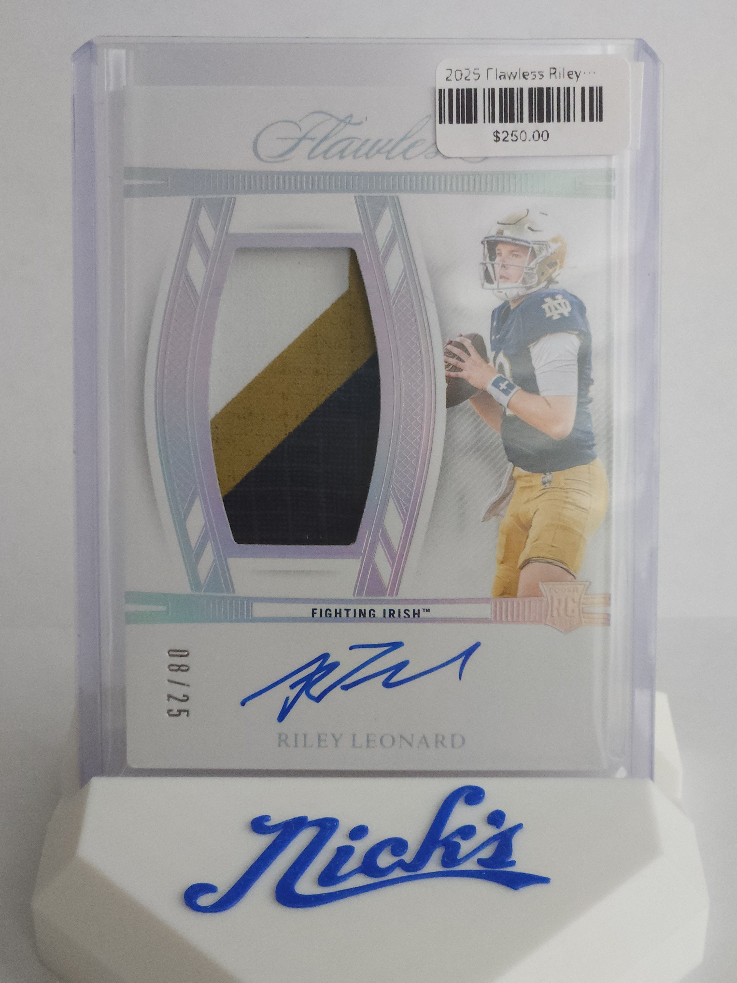 2025 Flawless Riley Leonard RPA /25