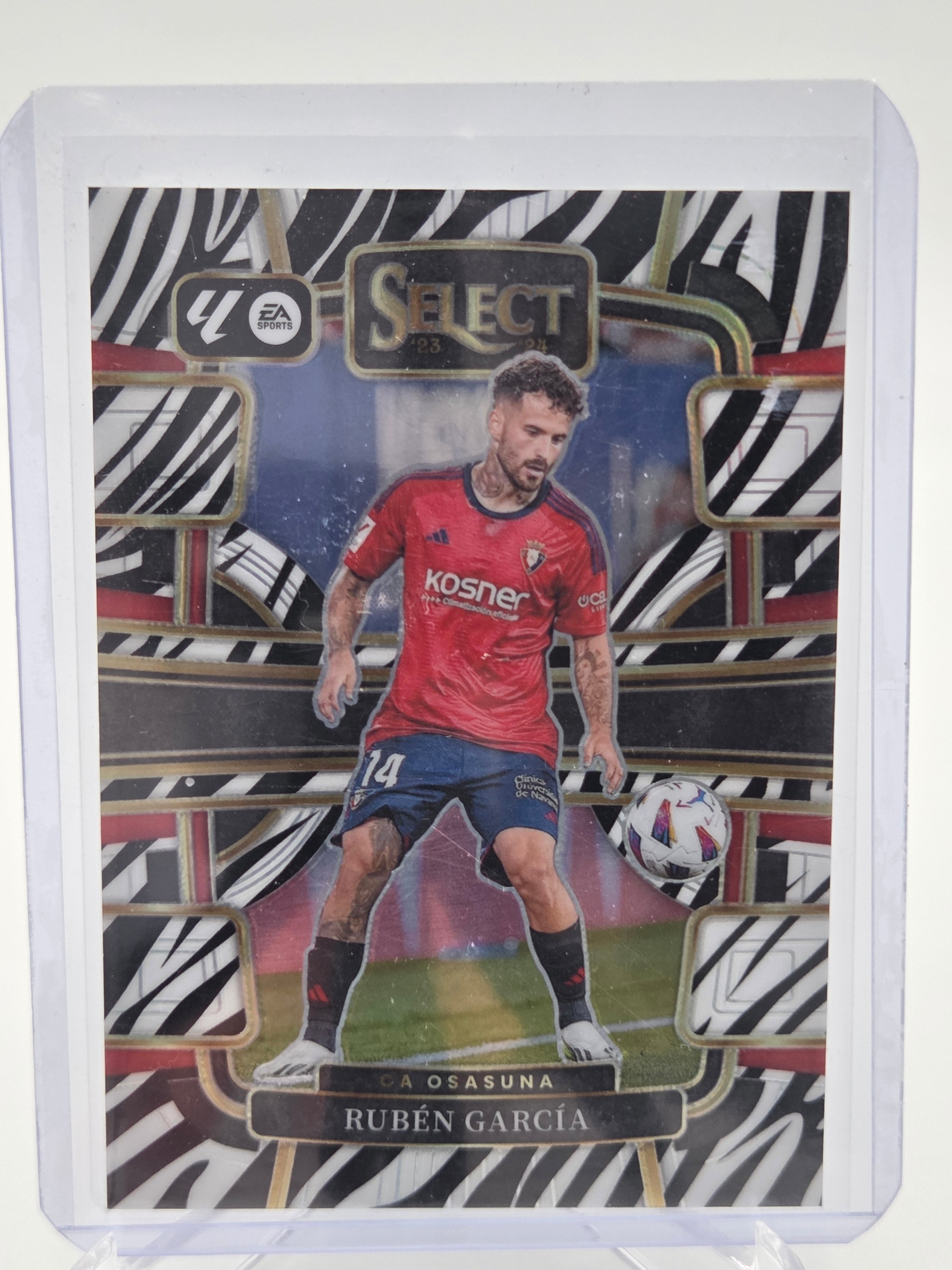 2023-24 Panini Select La Liga Ruben Garcia Zebra #15/25