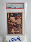 1957 Topps Ernie Banks #55 PSA 2
