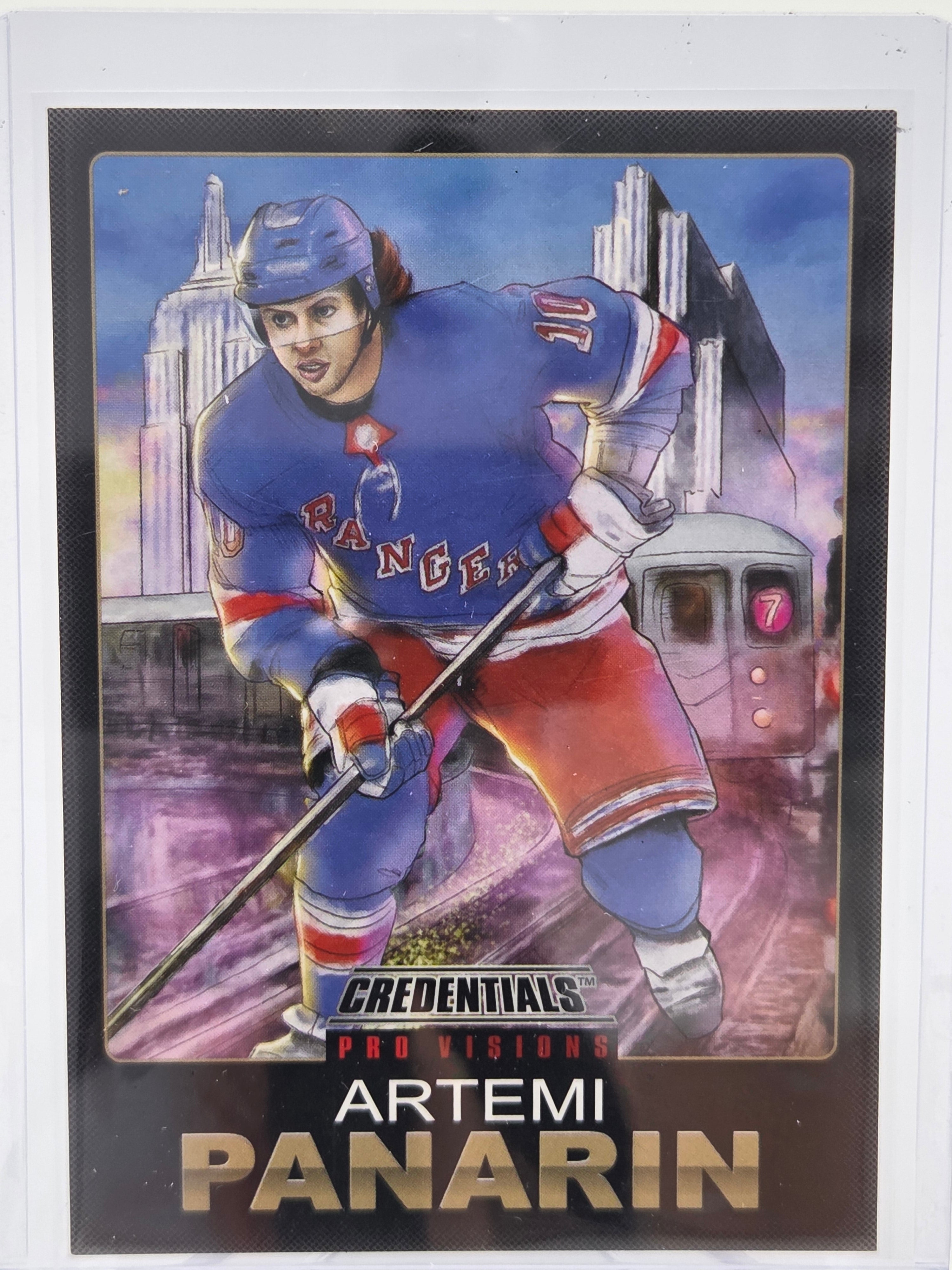 2021-22 Upper Deck Credentials Artemi Panarin Pro Visions SSP