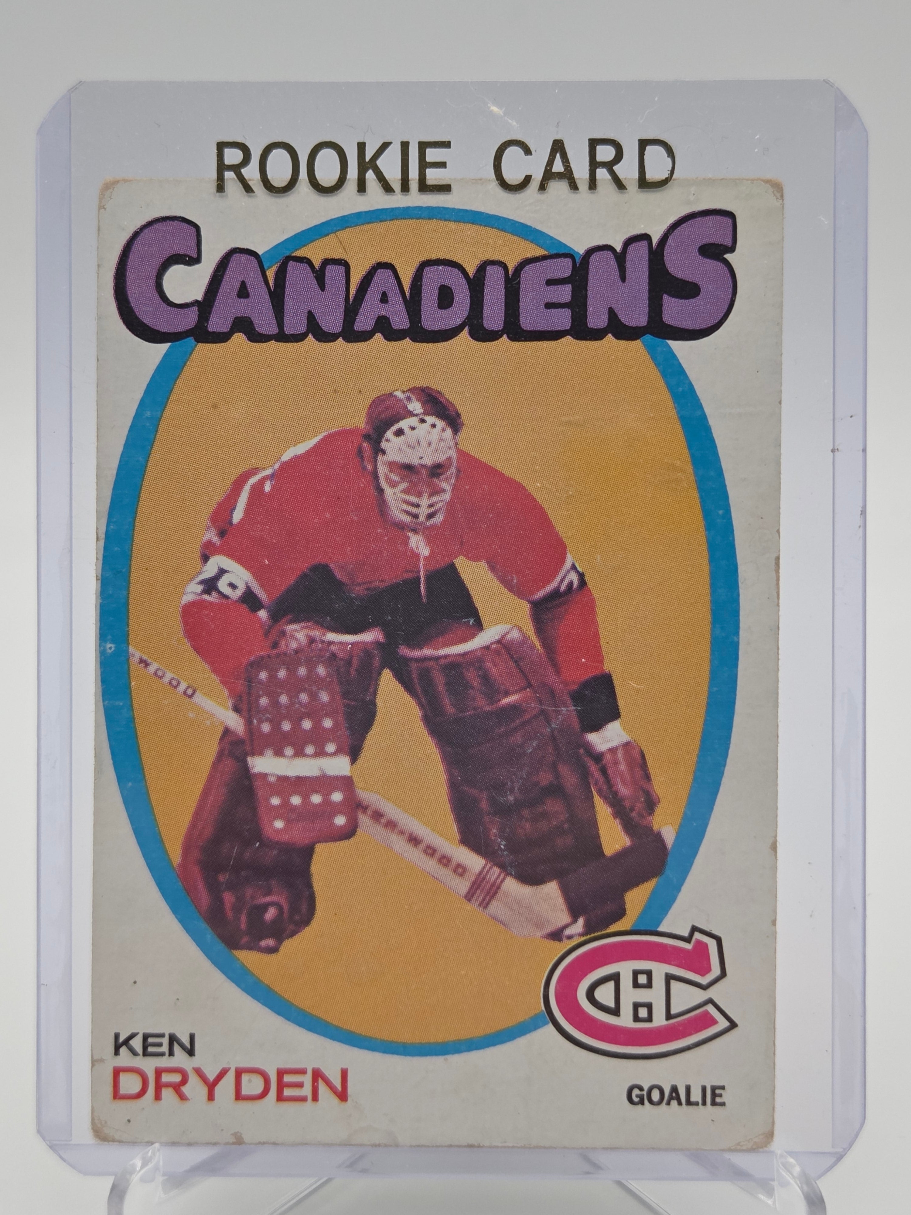 1971-72 O-Pee-Chee Ken Dryden Rookie