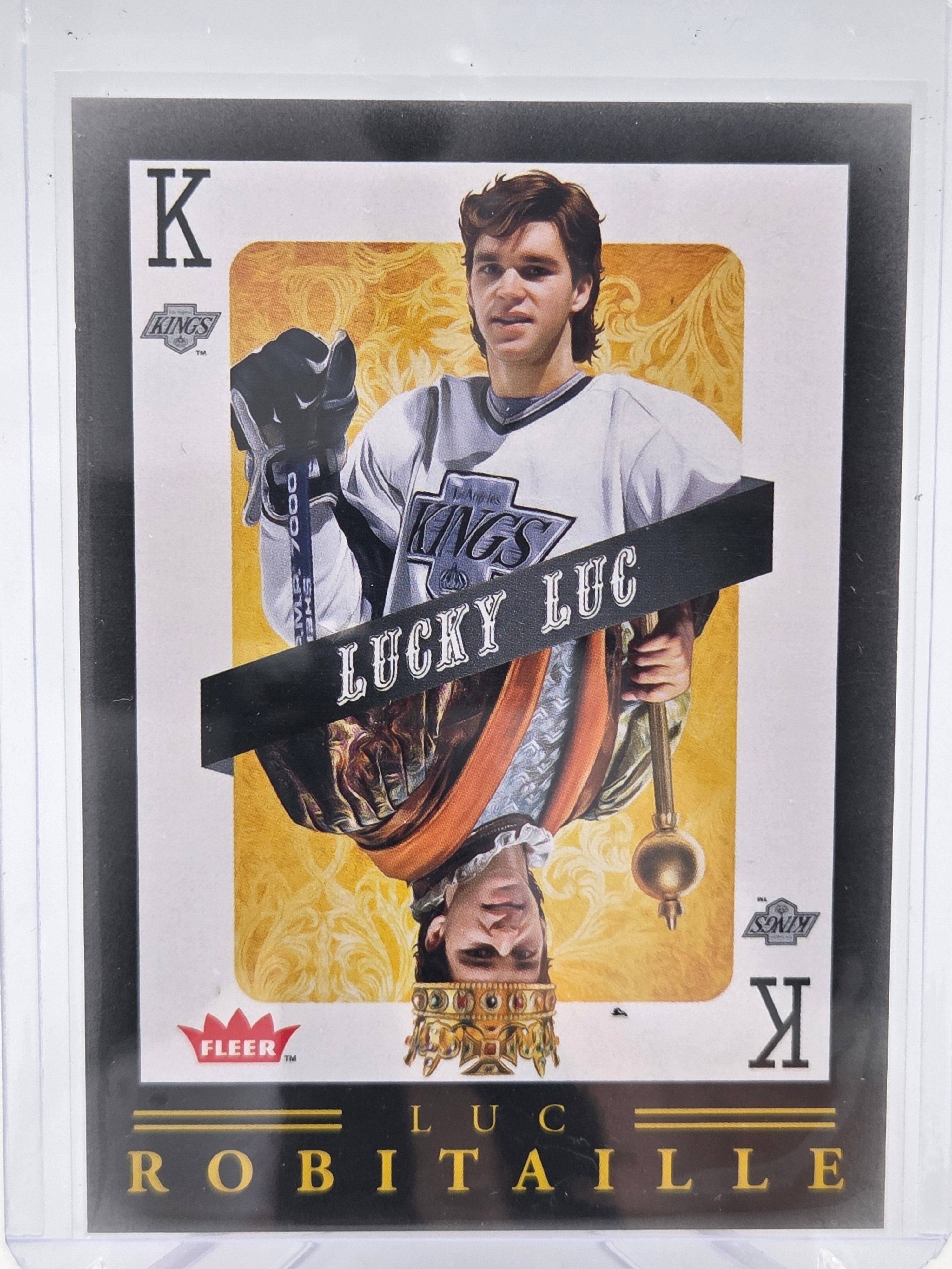 2023-24 Upper Deck Credentials Luc Robitaille Lucky Luc '91 Fleer SSP