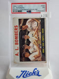 1964 Topps A.L. Bombers Maris/Cash/Mantle/Kaline PSA 1