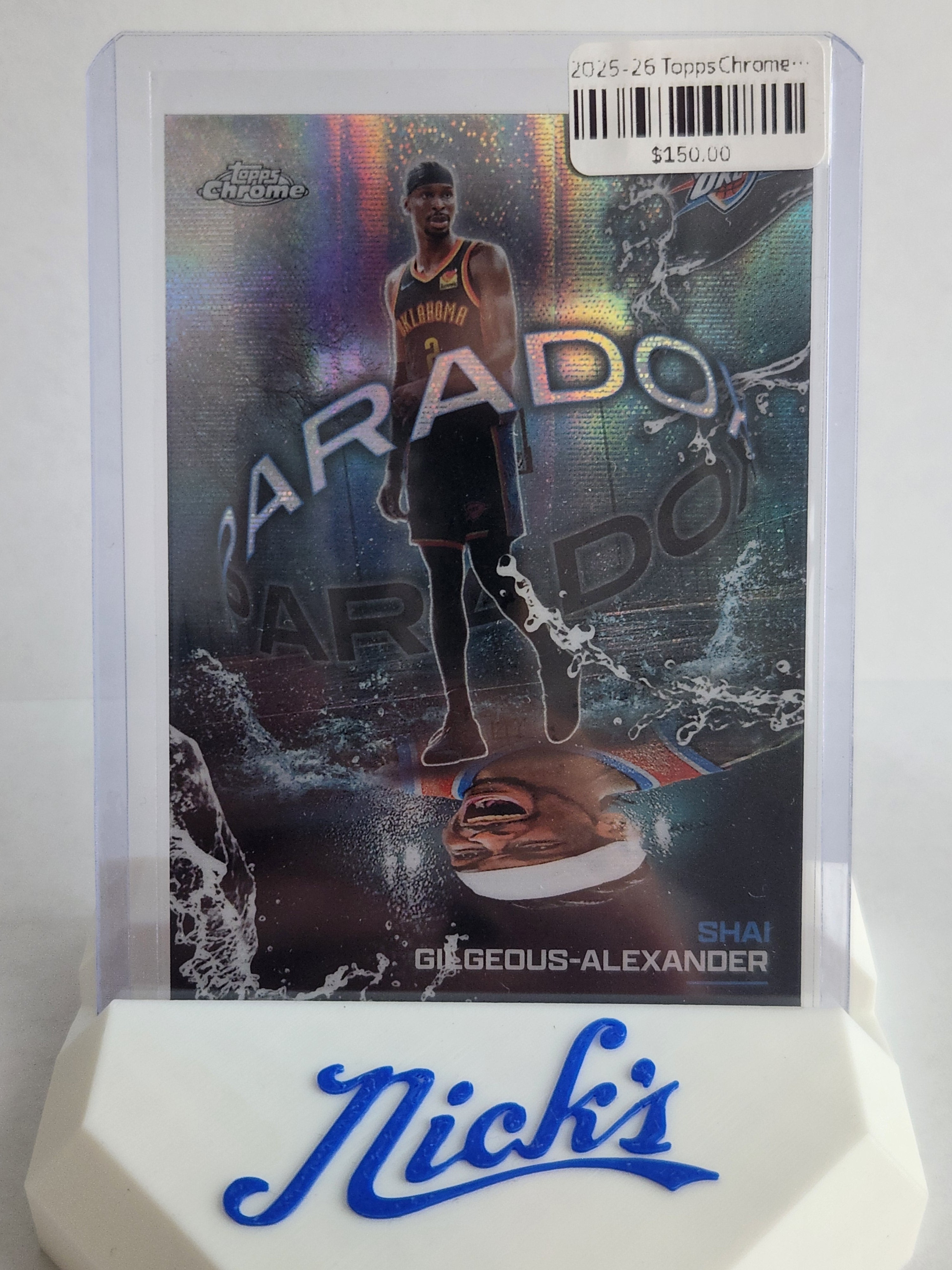 2025-26 Topps Chrome Shai Gilgeous-Alexander Paradox