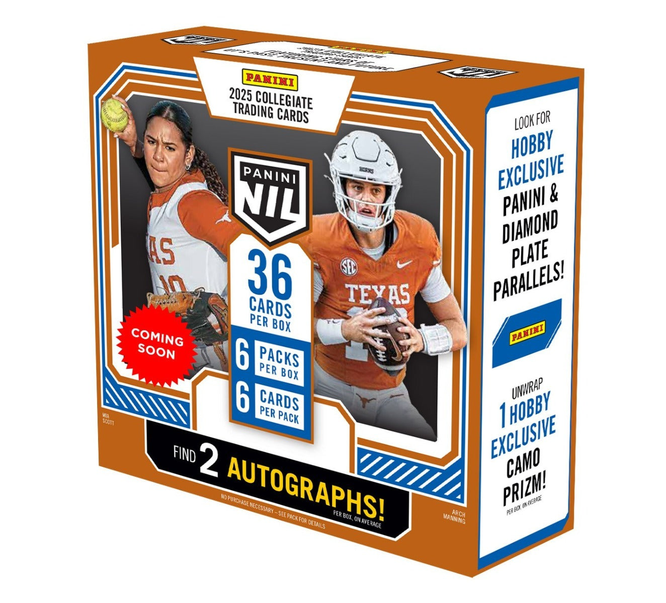 2025 Panini Texas NIL Hobby